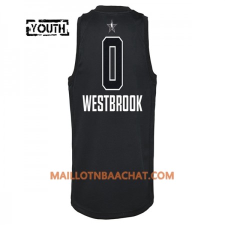 Maillot NBA Oklahoma City Thunder Russell Westbrook 0 2018 All-Star Jordan Brand Noir Swingman - Enfant Maillot NBA Oklahoma City Thunder Russell Westbrook 0 2018 All-Star Jordan Brand Noir Swingman - Enfant